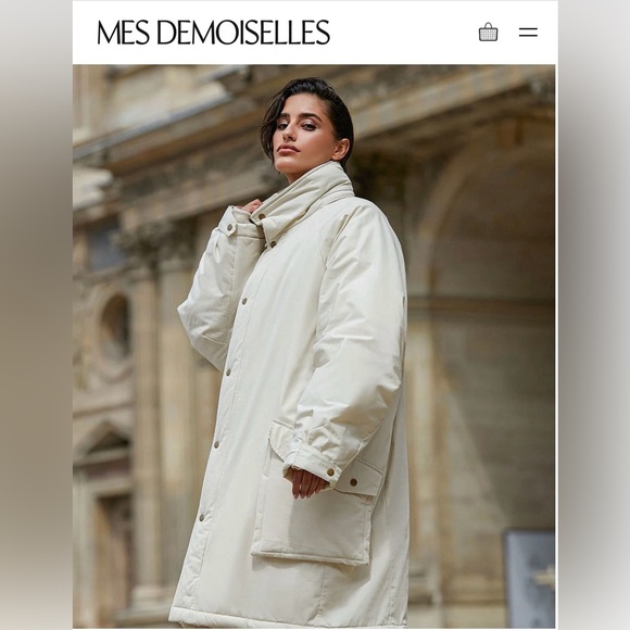 Mes Demoiselles Paris Sergeant’s Parka Coat Navy Size 1
Small MSRP $510 Sold Out - Picture 4 of 16